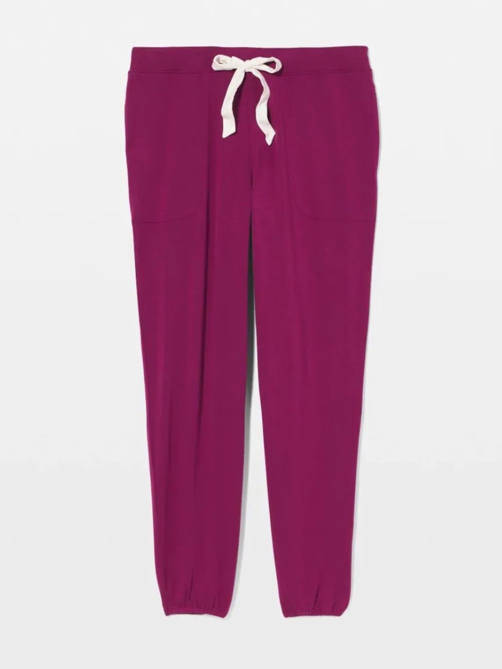 Soma Pomegranate Wine Sunday Banded Ankle Pajama Pants Medium NEW